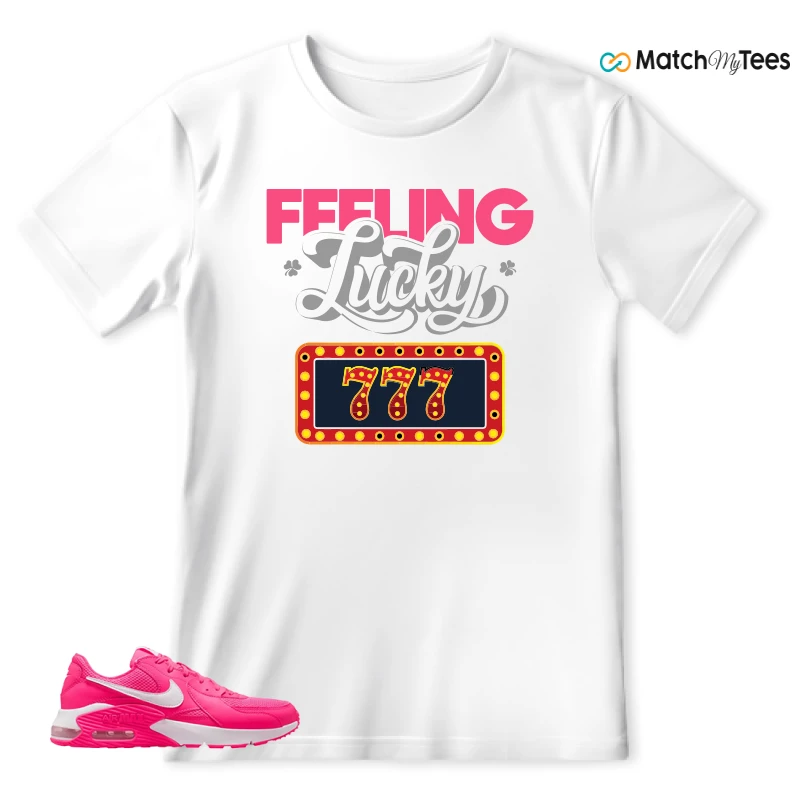 NIKE AIR MAX EXCEE BRIGHT PINK SNEAKER Matching Tees t-shirt