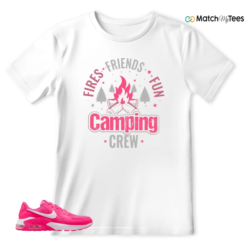 NIKE AIR MAX EXCEE BRIGHT PINK SNEAKER Matching Tees t-shirt