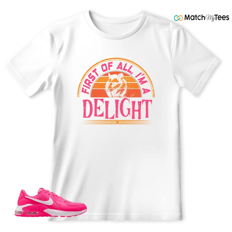 NIKE AIR MAX EXCEE BRIGHT PINK SNEAKER Matching Tees t-shirt