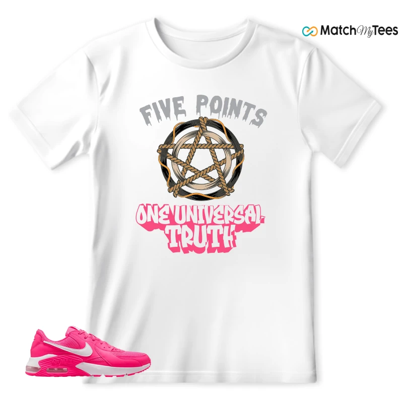 NIKE AIR MAX EXCEE BRIGHT PINK SNEAKER Matching Tees t-shirt
