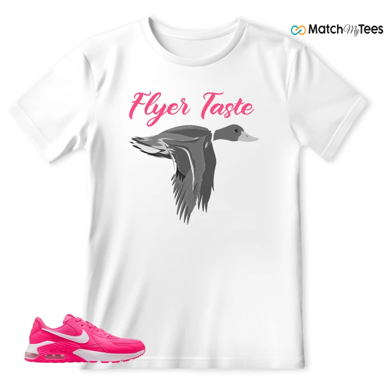 NIKE AIR MAX EXCEE BRIGHT PINK SNEAKER Matching Tees t-shirt