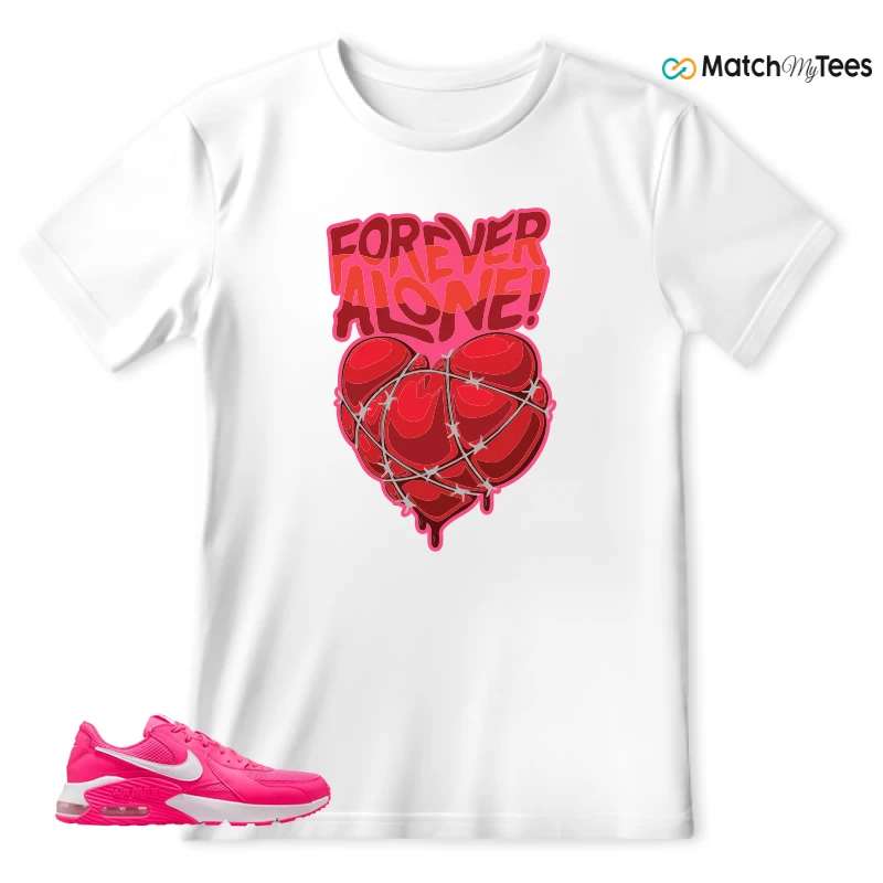 NIKE AIR MAX EXCEE BRIGHT PINK SNEAKER Matching Tees t-shirt