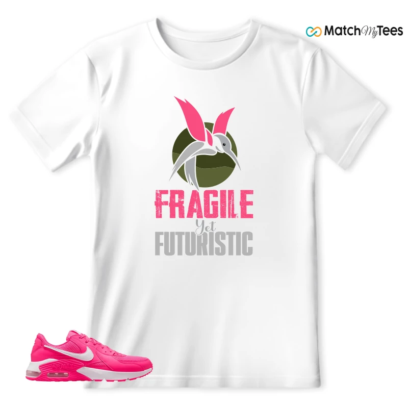 NIKE AIR MAX EXCEE BRIGHT PINK SNEAKER Matching Tees t-shirt