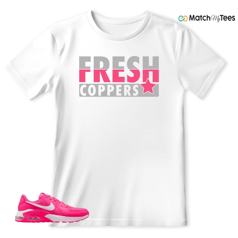 NIKE AIR MAX EXCEE BRIGHT PINK SNEAKER Matching Tees t-shirt