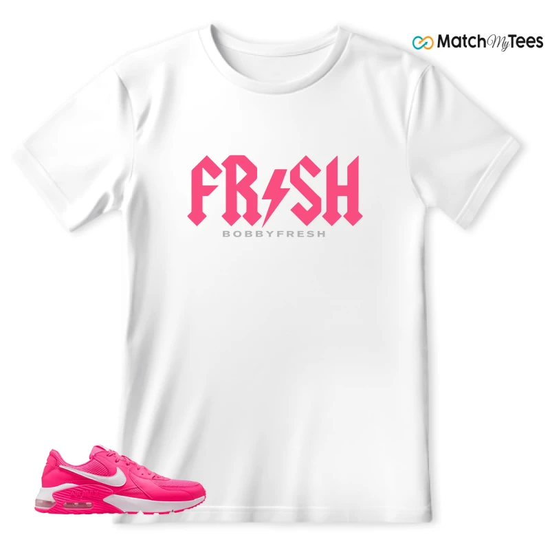 NIKE AIR MAX EXCEE BRIGHT PINK SNEAKER Matching Tees t-shirt
