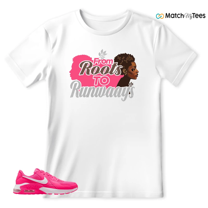 NIKE AIR MAX EXCEE BRIGHT PINK SNEAKER Matching Tees t-shirt