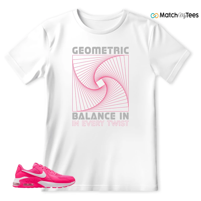 NIKE AIR MAX EXCEE BRIGHT PINK SNEAKER Matching Tees t-shirt