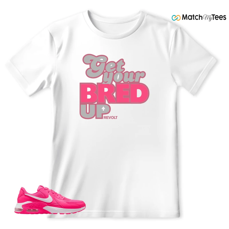 NIKE AIR MAX EXCEE BRIGHT PINK SNEAKER Matching Tees t-shirt