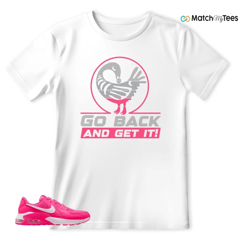 NIKE AIR MAX EXCEE BRIGHT PINK SNEAKER Matching Tees t-shirt