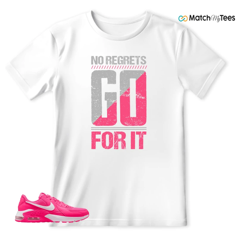 NIKE AIR MAX EXCEE BRIGHT PINK SNEAKER Matching Tees t-shirt