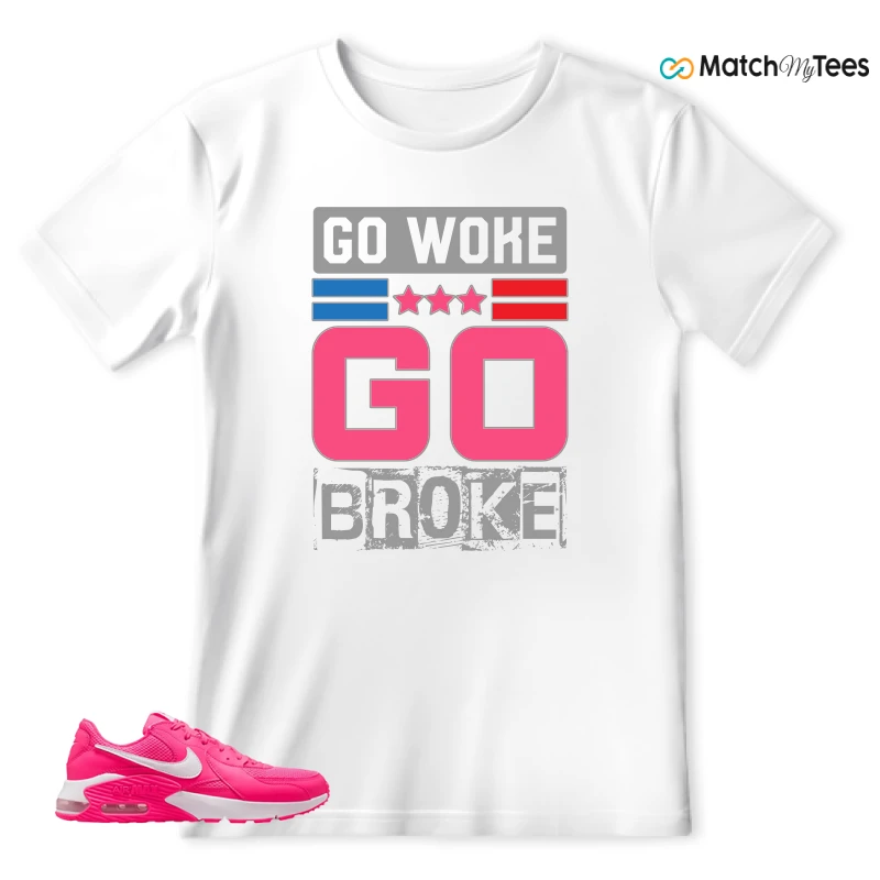 NIKE AIR MAX EXCEE BRIGHT PINK SNEAKER Matching Tees t-shirt
