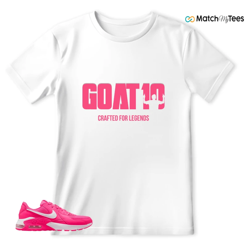 NIKE AIR MAX EXCEE BRIGHT PINK SNEAKER Matching Tees t-shirt