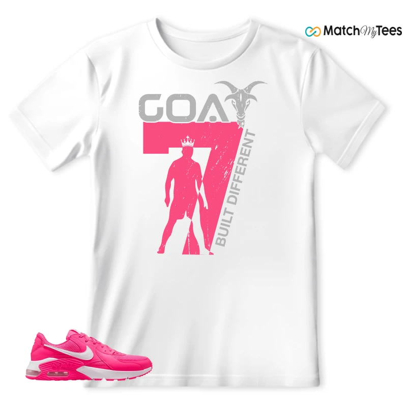 NIKE AIR MAX EXCEE BRIGHT PINK SNEAKER Matching Tees t-shirt