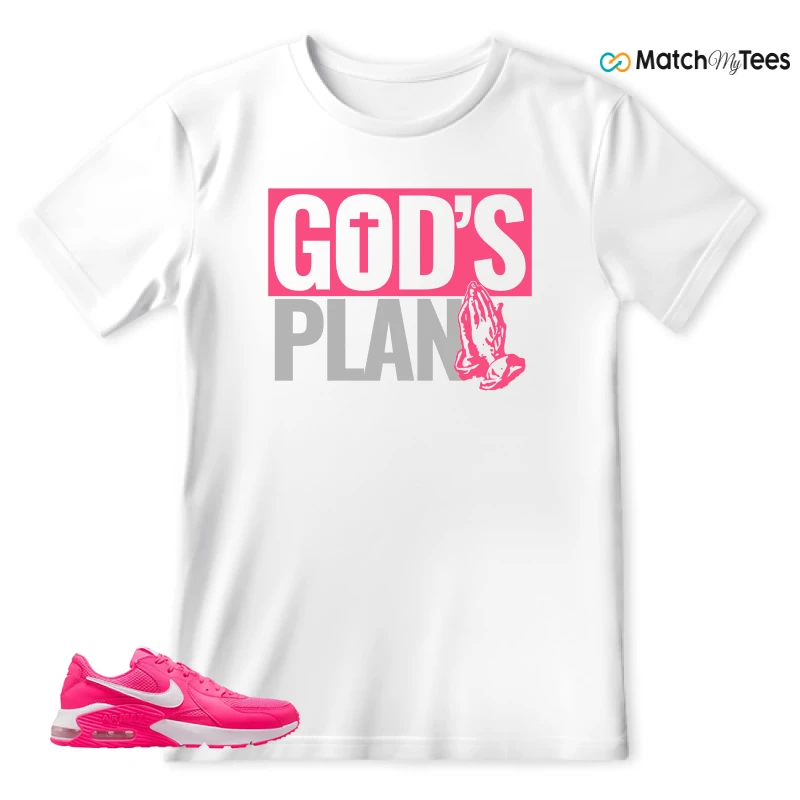 NIKE AIR MAX EXCEE BRIGHT PINK SNEAKER Matching Tees t-shirt