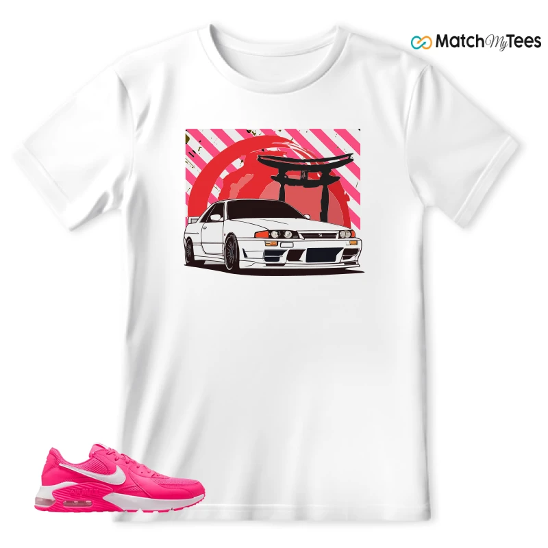 NIKE AIR MAX EXCEE BRIGHT PINK SNEAKER Matching Tees t-shirt