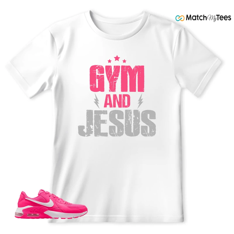 NIKE AIR MAX EXCEE BRIGHT PINK SNEAKER Matching Tees t-shirt