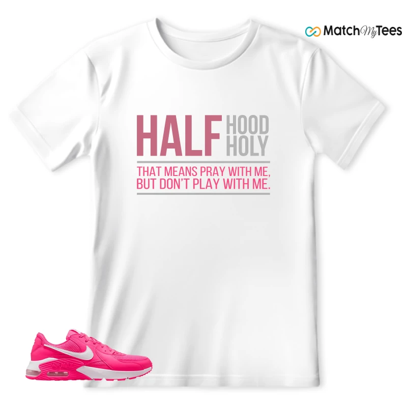 NIKE AIR MAX EXCEE BRIGHT PINK SNEAKER Matching Tees t-shirt