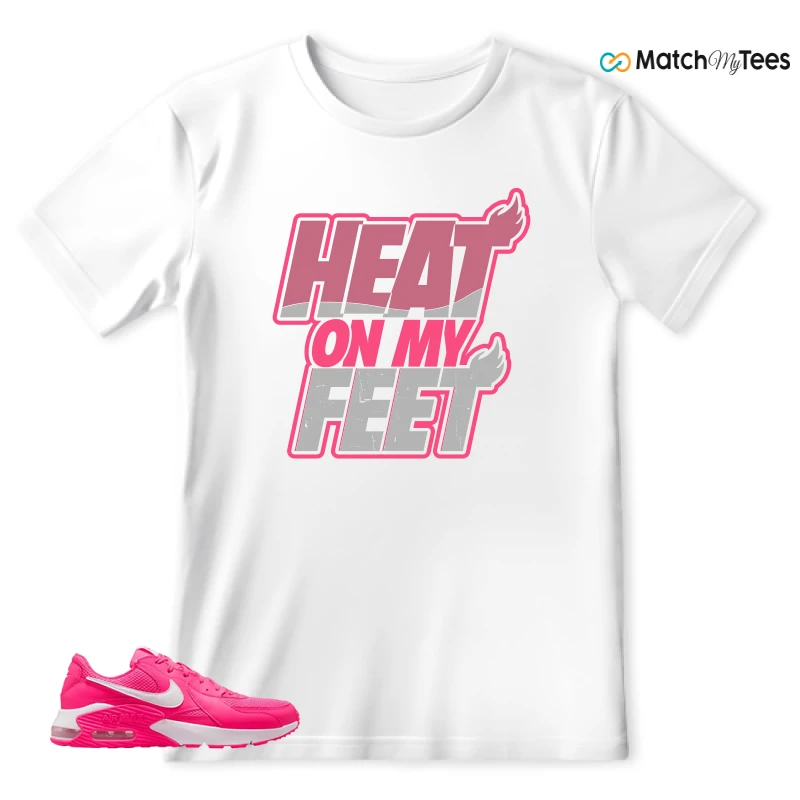 NIKE AIR MAX EXCEE BRIGHT PINK SNEAKER Matching Tees t-shirt
