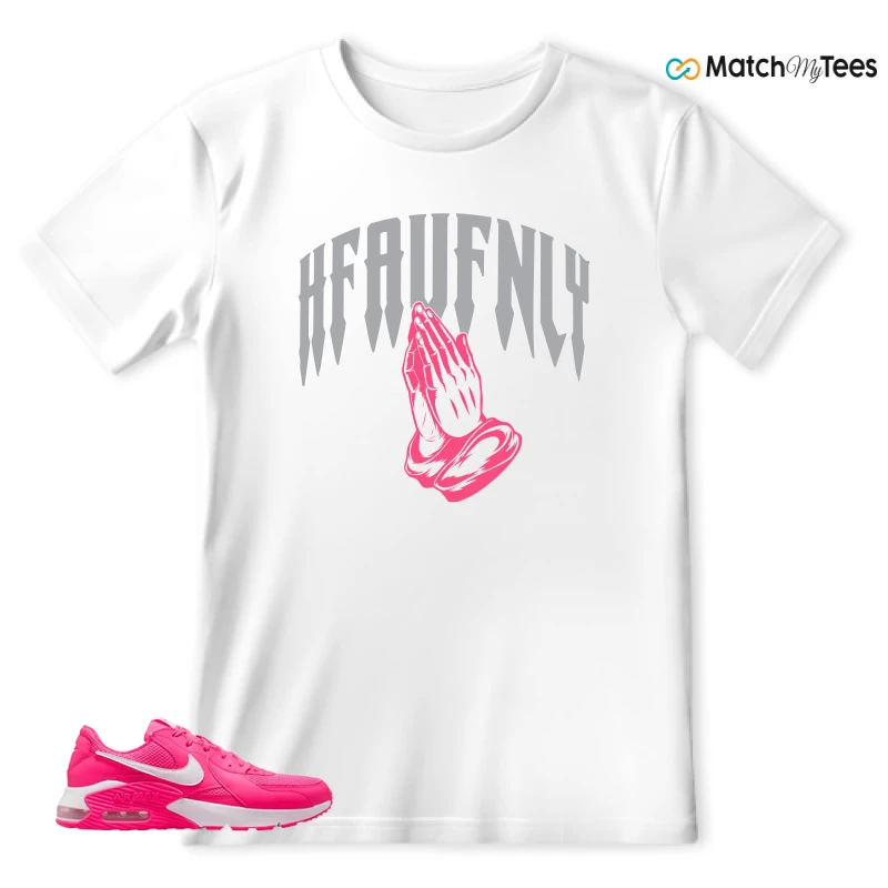 NIKE AIR MAX EXCEE BRIGHT PINK SNEAKER Matching Tees t-shirt