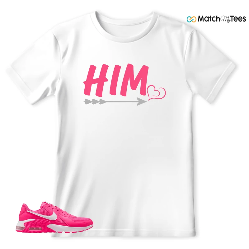 NIKE AIR MAX EXCEE BRIGHT PINK SNEAKER Matching Tees t-shirt