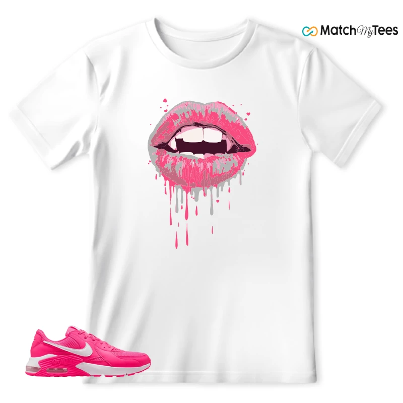 NIKE AIR MAX EXCEE BRIGHT PINK SNEAKER Matching Tees t-shirt