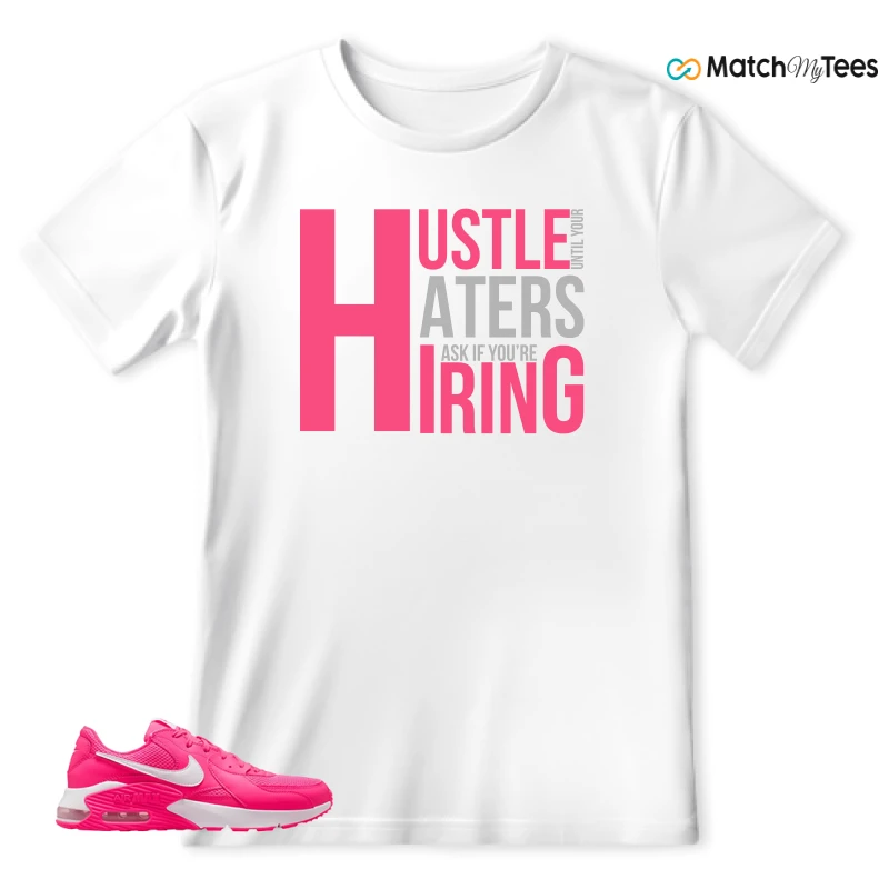 NIKE AIR MAX EXCEE BRIGHT PINK SNEAKER Matching Tees t-shirt