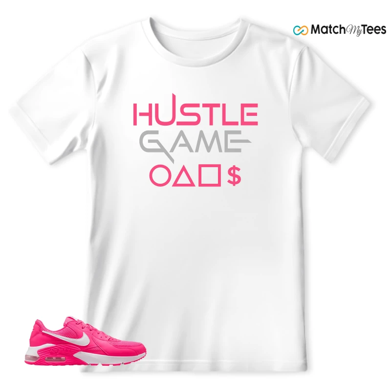 NIKE AIR MAX EXCEE BRIGHT PINK SNEAKER Matching Tees t-shirt
