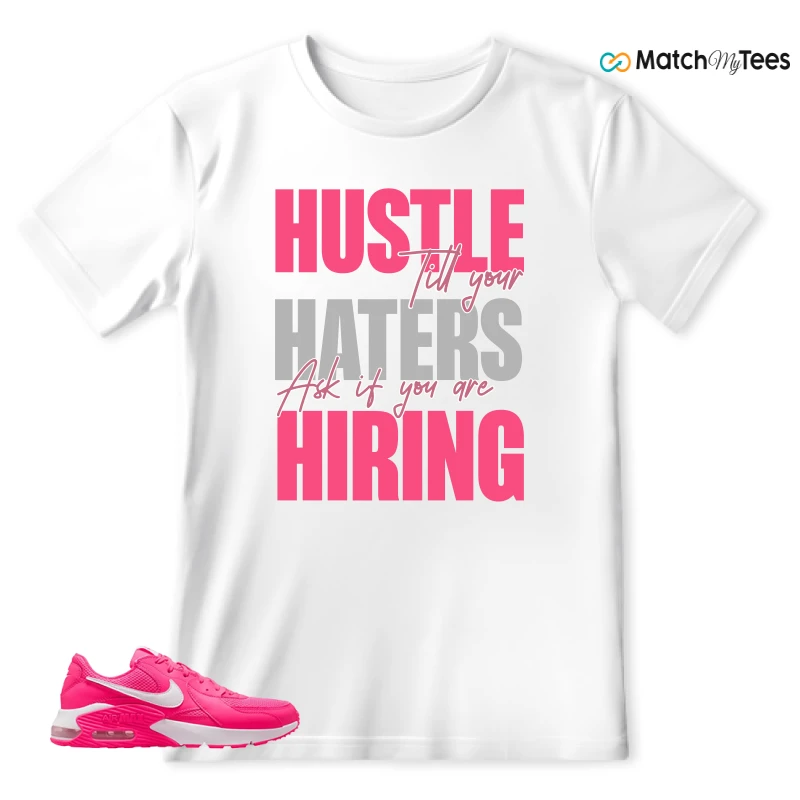 NIKE AIR MAX EXCEE BRIGHT PINK SNEAKER Matching Tees t-shirt