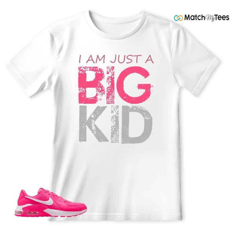 NIKE AIR MAX EXCEE BRIGHT PINK SNEAKER Matching Tees t-shirt