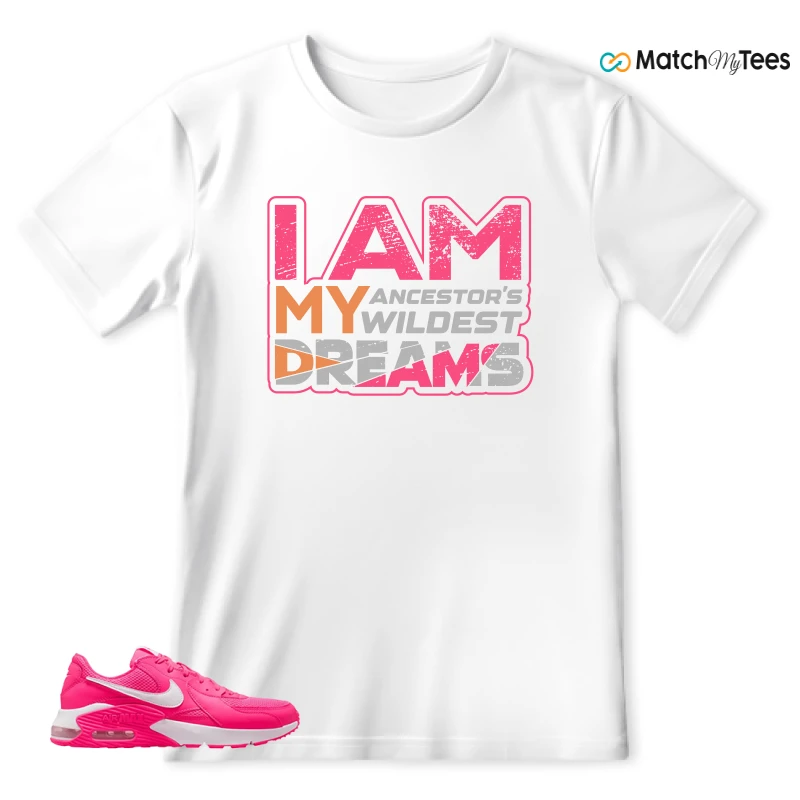 NIKE AIR MAX EXCEE BRIGHT PINK SNEAKER Matching Tees t-shirt