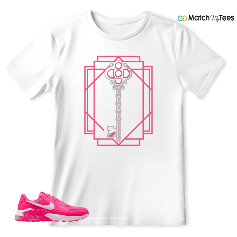 NIKE AIR MAX EXCEE BRIGHT PINK SNEAKER Matching Tees t-shirt