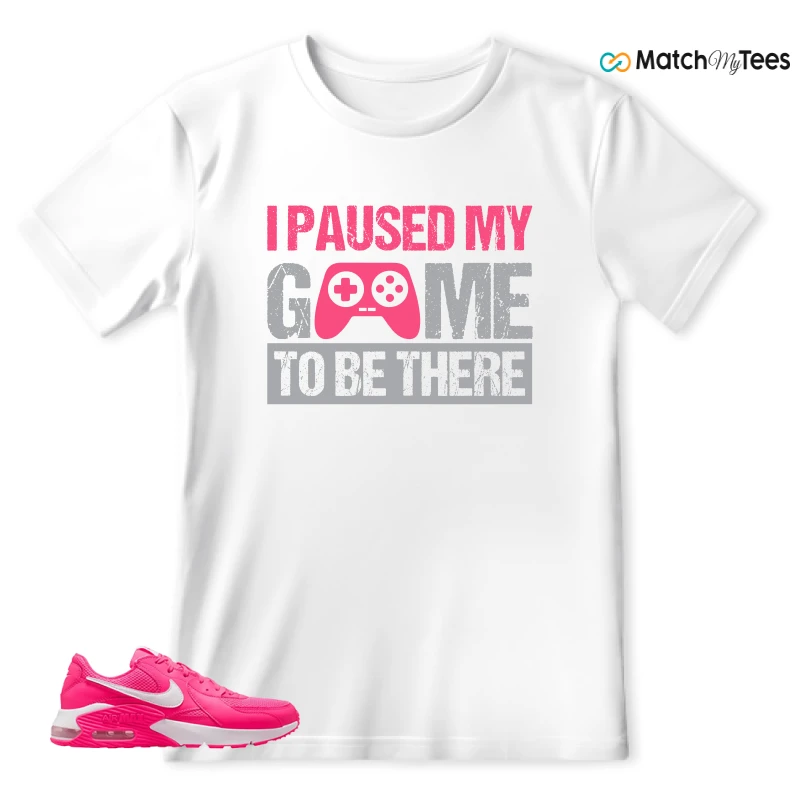 NIKE AIR MAX EXCEE BRIGHT PINK SNEAKER Matching Tees t-shirt