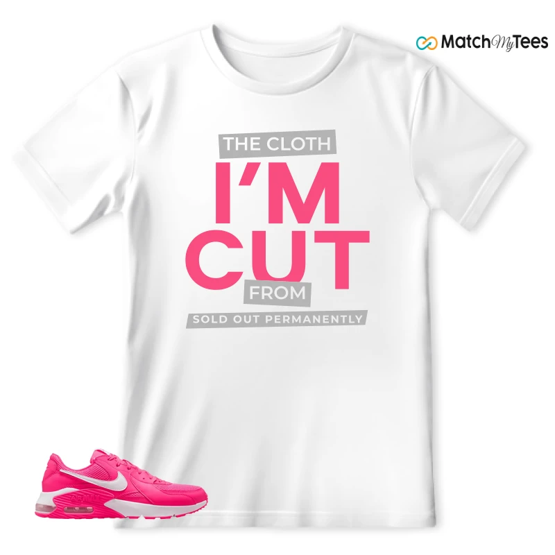 I'm Cut White matching T-shirt T-shirt