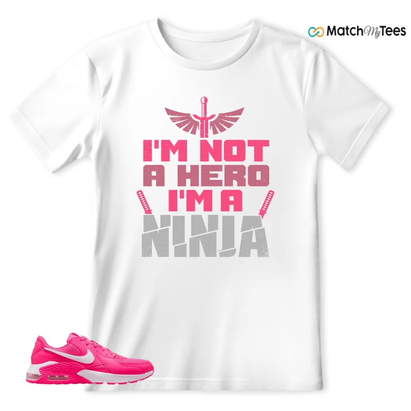 NIKE AIR MAX EXCEE BRIGHT PINK SNEAKER Matching Tees t-shirt