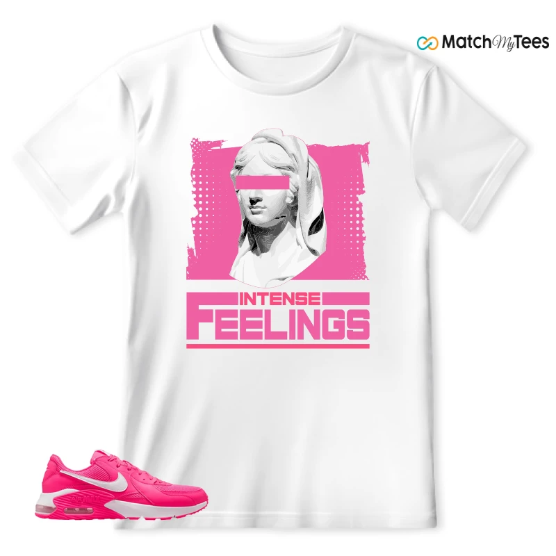 NIKE AIR MAX EXCEE BRIGHT PINK SNEAKER Matching Tees t-shirt