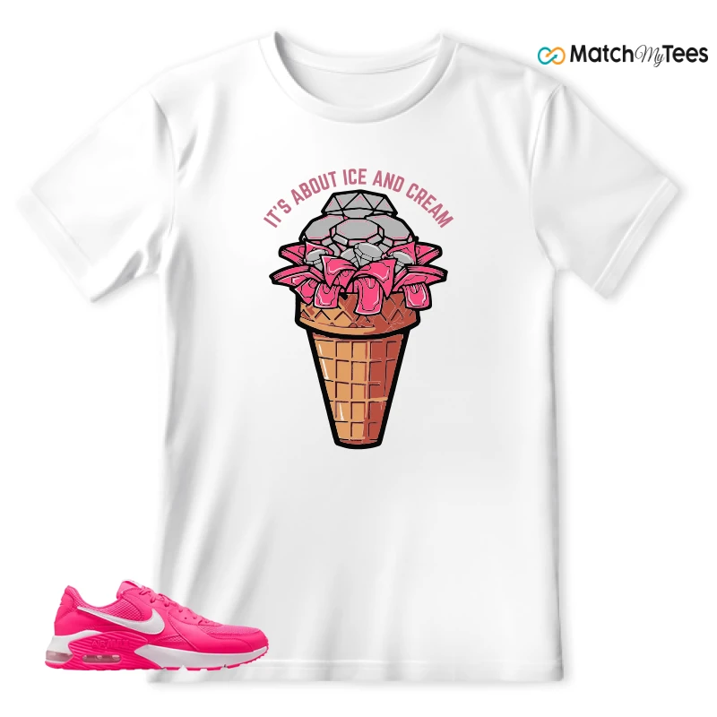 NIKE AIR MAX EXCEE BRIGHT PINK SNEAKER Matching Tees t-shirt