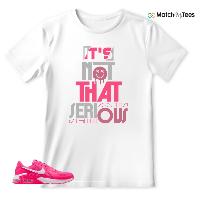NIKE AIR MAX EXCEE BRIGHT PINK SNEAKER Matching Tees t-shirt