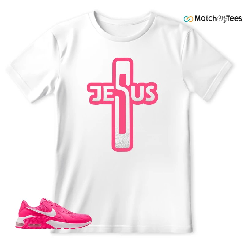 NIKE AIR MAX EXCEE BRIGHT PINK SNEAKER Matching Tees t-shirt