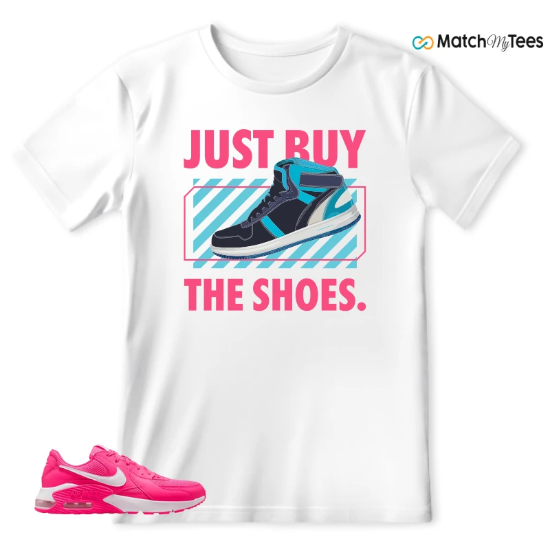 NIKE AIR MAX EXCEE BRIGHT PINK SNEAKER Matching Tees t-shirt