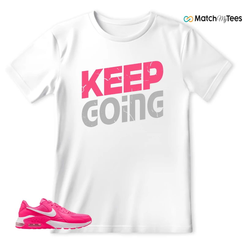 NIKE AIR MAX EXCEE BRIGHT PINK SNEAKER Matching Tees t-shirt