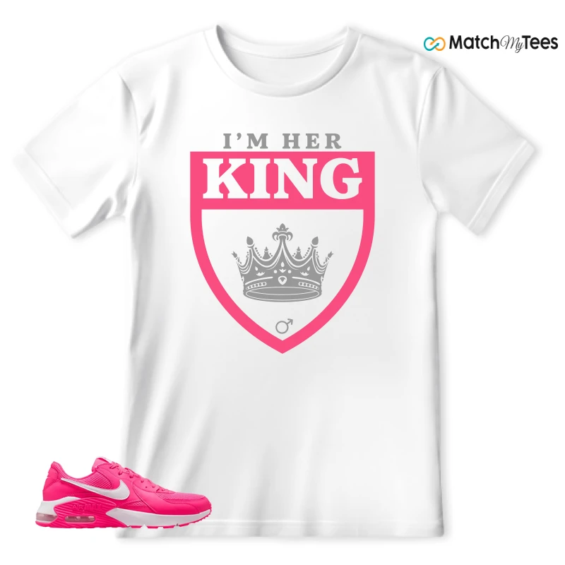 NIKE AIR MAX EXCEE BRIGHT PINK SNEAKER Matching Tees t-shirt
