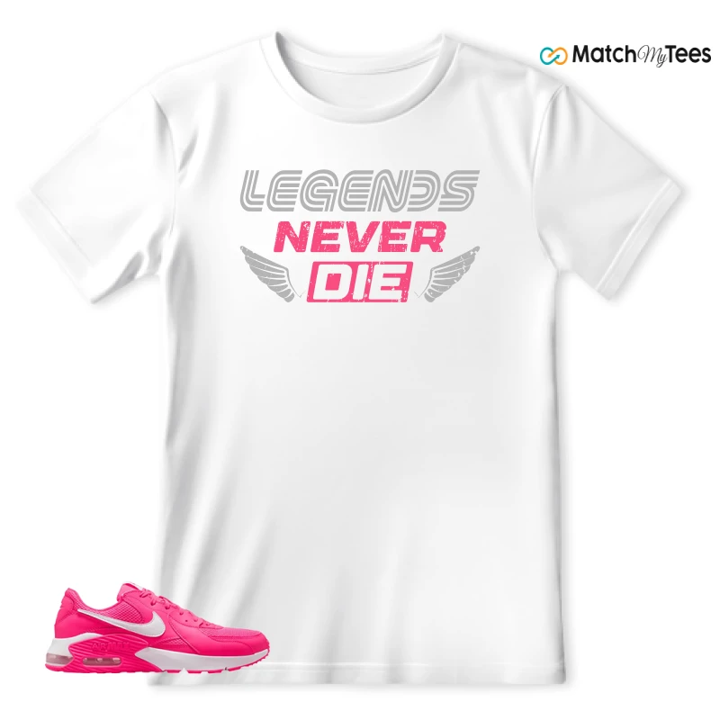 NIKE AIR MAX EXCEE BRIGHT PINK SNEAKER Matching Tees t-shirt