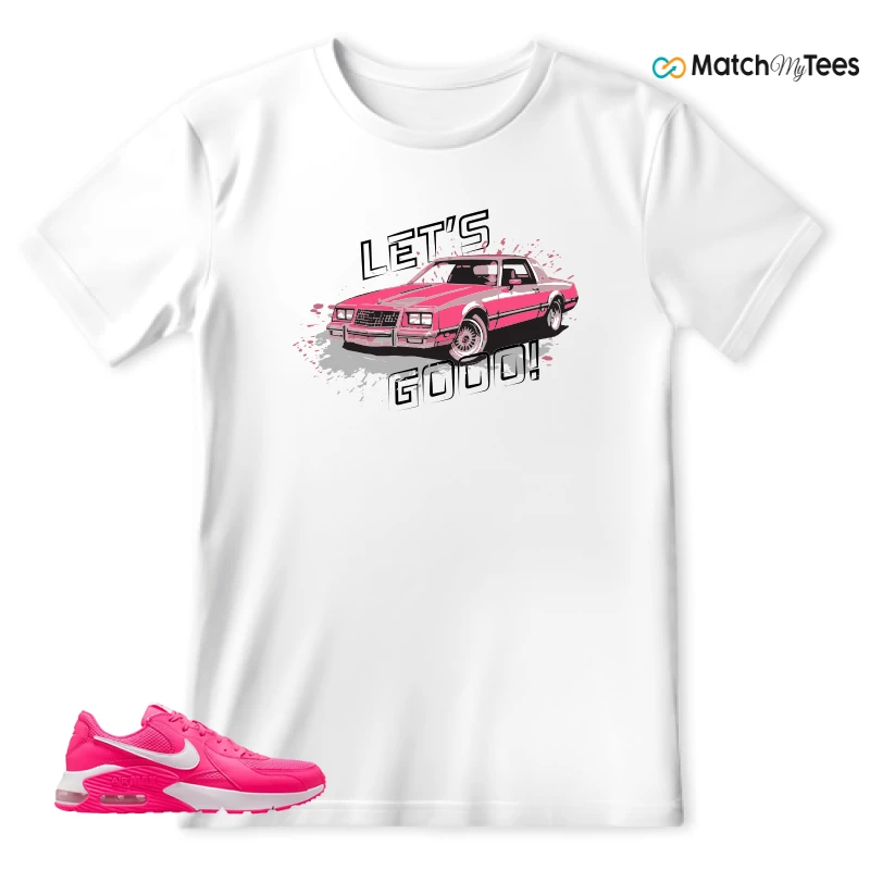 NIKE AIR MAX EXCEE BRIGHT PINK SNEAKER Matching Tees t-shirt