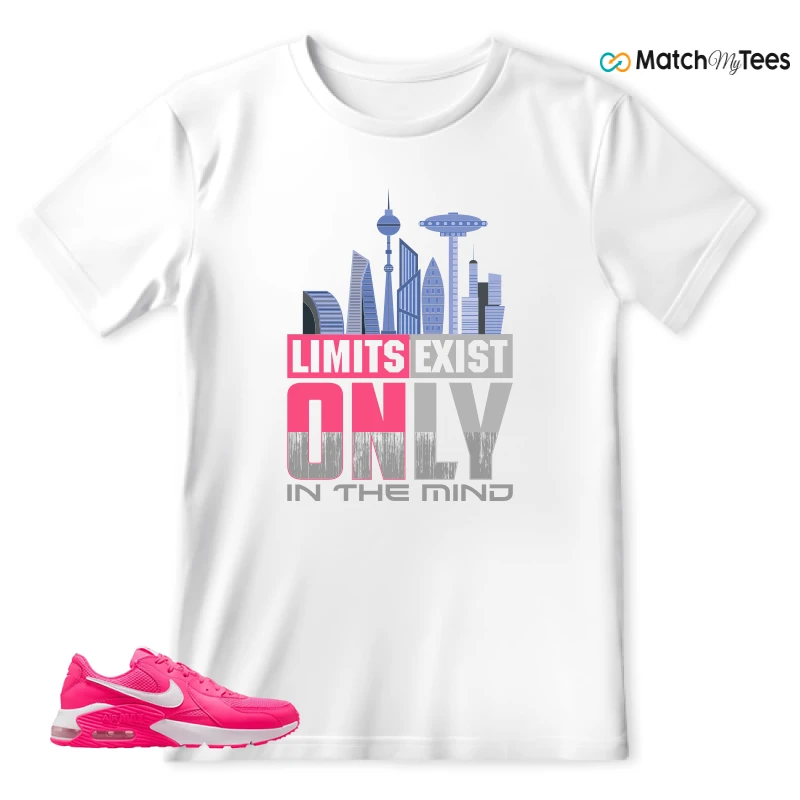 NIKE AIR MAX EXCEE BRIGHT PINK SNEAKER Matching Tees t-shirt