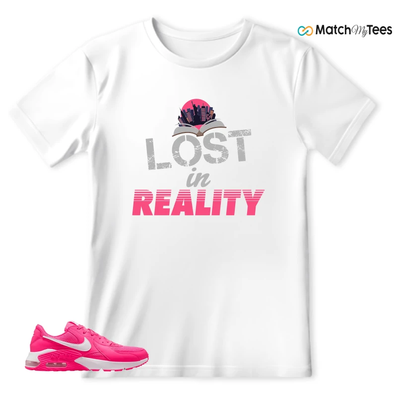 NIKE AIR MAX EXCEE BRIGHT PINK SNEAKER Matching Tees t-shirt