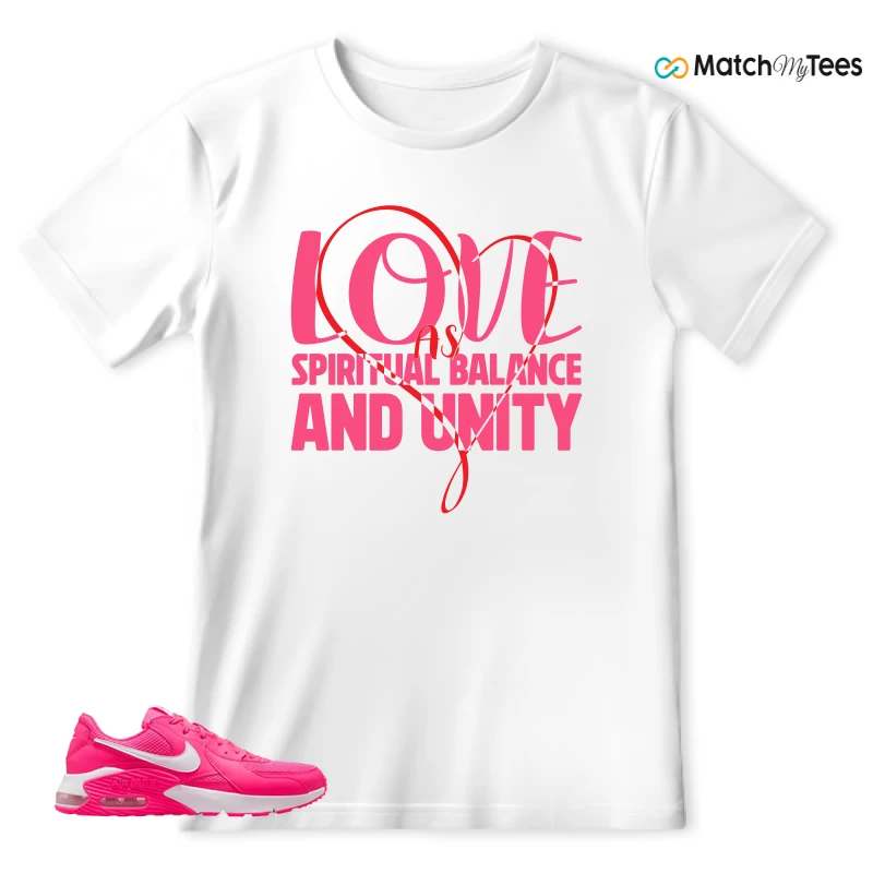 NIKE AIR MAX EXCEE BRIGHT PINK SNEAKER Matching Tees t-shirt