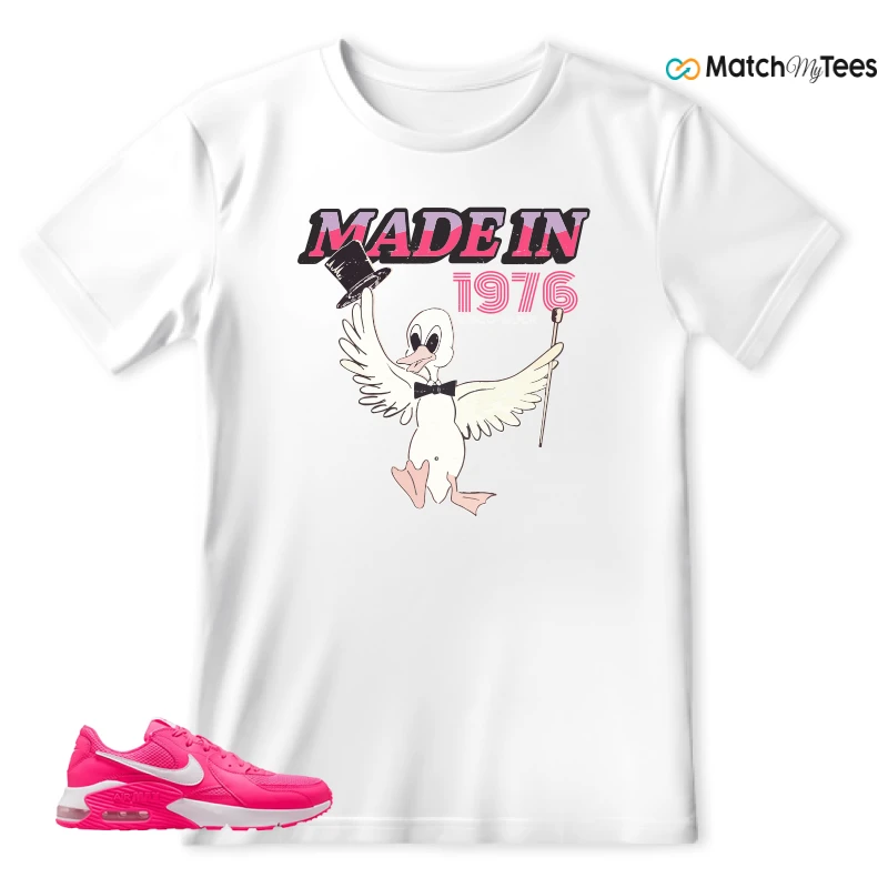 NIKE AIR MAX EXCEE BRIGHT PINK SNEAKER Matching Tees t-shirt