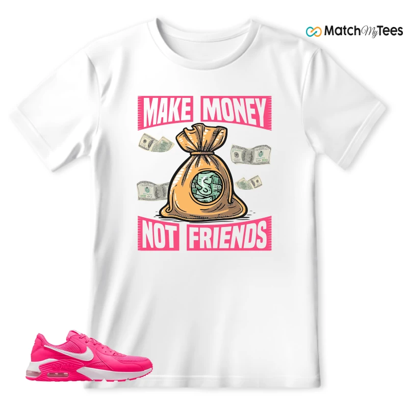 NIKE AIR MAX EXCEE BRIGHT PINK SNEAKER Matching Tees t-shirt