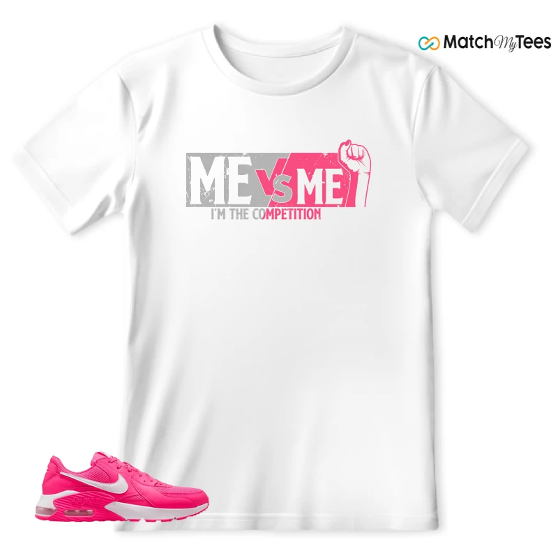 NIKE AIR MAX EXCEE BRIGHT PINK SNEAKER Matching Tees t-shirt