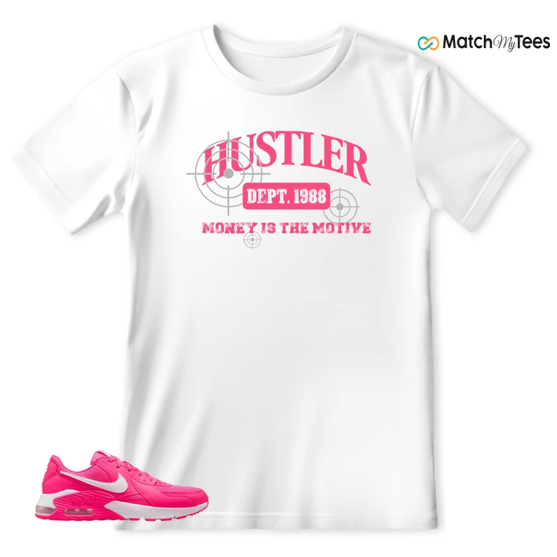 NIKE AIR MAX EXCEE BRIGHT PINK SNEAKER Matching Tees t-shirt